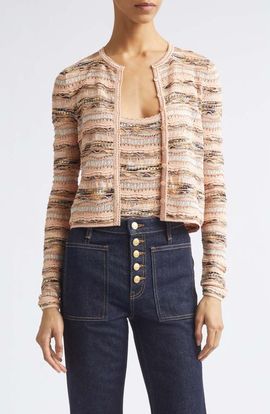 Ulla Johnson Ulla Johnson Mia Pointelle Button-Up Cardigan