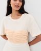 Ulla Johnson Ulla Johnson Mila SS Cotton Top Pearl - 2