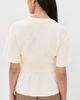 Ulla Johnson Ulla Johnson Mila SS Cotton Top Pearl - 3