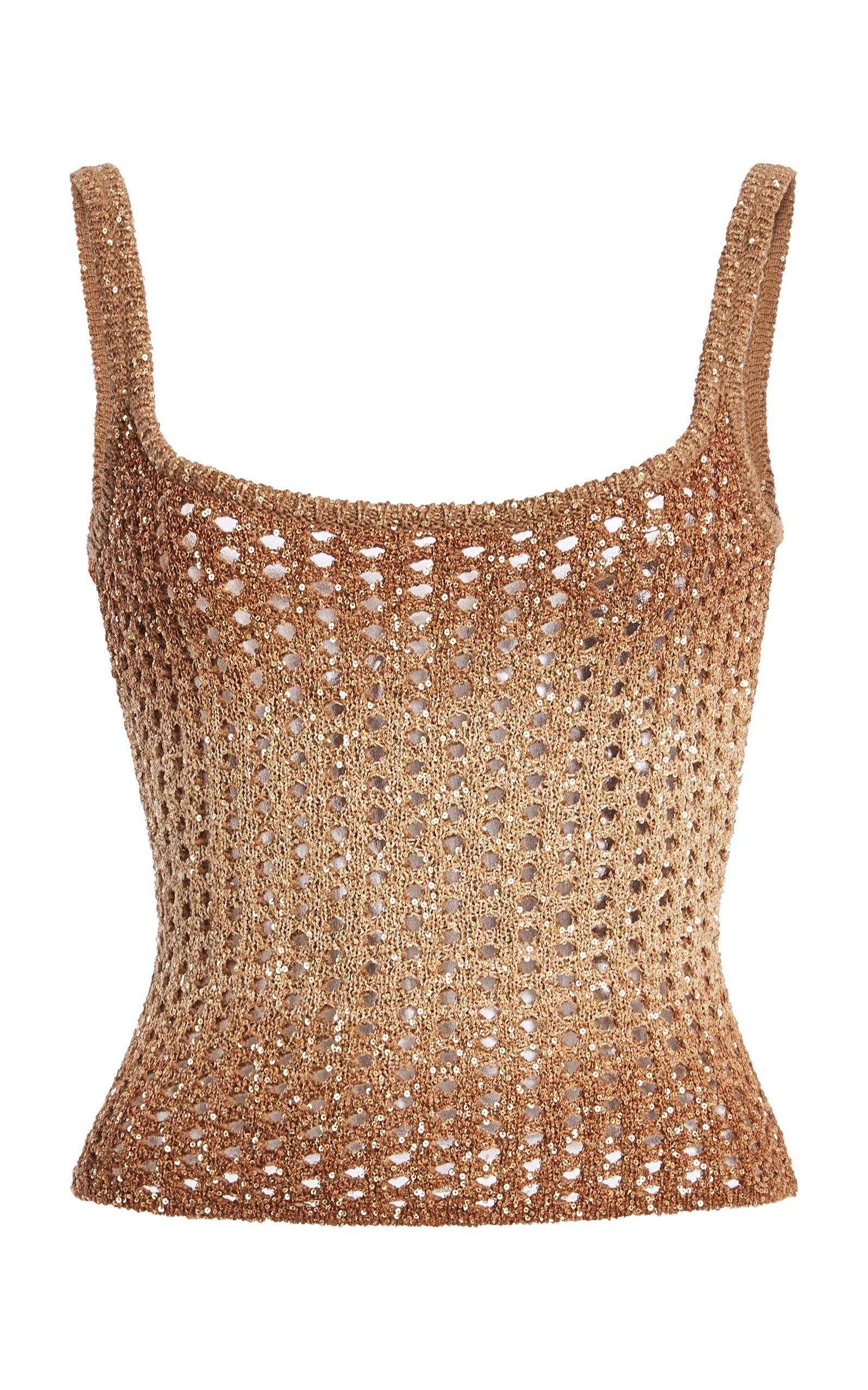 Ulla Johnson Ulla Johnson Monroe Sequined Knit Tank Top