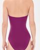 Ulla Johnson Ulla Johnson Monterey Strapless Maillot One Piece Plum - 3