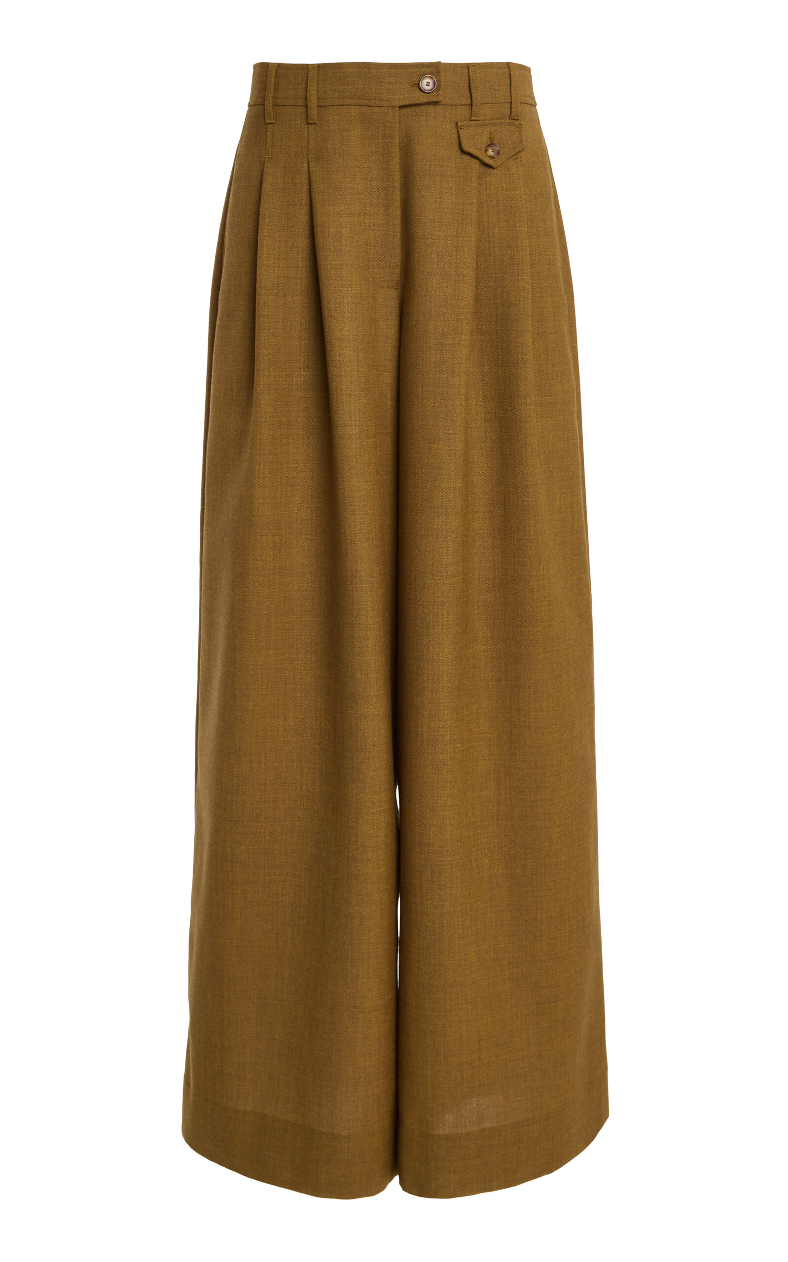 Ulla Johnson Ulla Johnson Motherwell MidRise RecycledWool WideLeg Pants