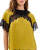 Ulla Johnson Ulla Johnson Nina Silk Blouse Citrine - 1
