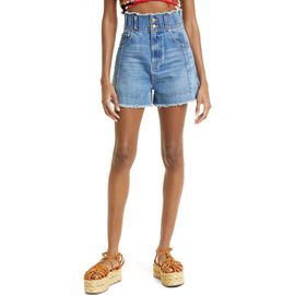 Ulla Johnson Ulla Johnson Nonstretch Denim Cutoff Shorts