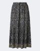 Ulla Johnson Ulla Johnson Olina printed tiered cotton-blend midi skirt - 1