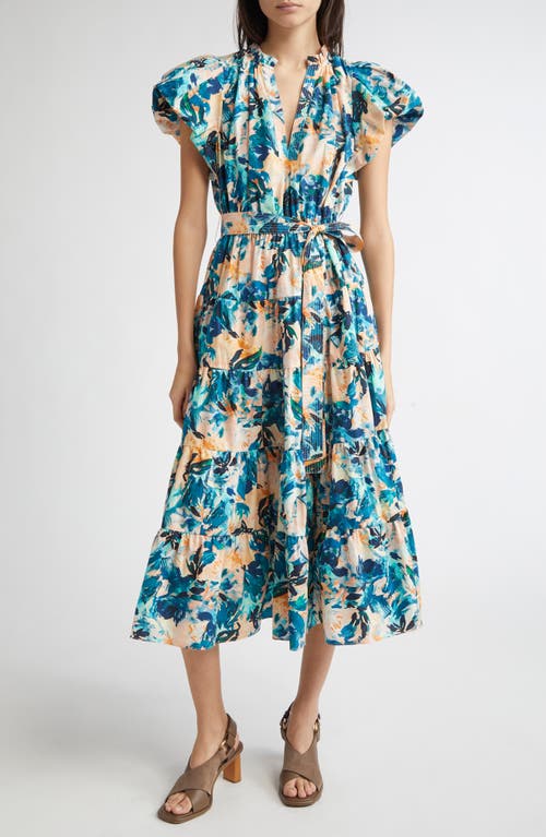Ulla Johnson Ulla Johnson Ottilie Puff Sleeve Cotton Maxi Dress