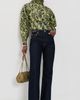 Ulla Johnson Ulla Johnson Pastel Long Sleeve Cotton Blouse Chartreuse - 5