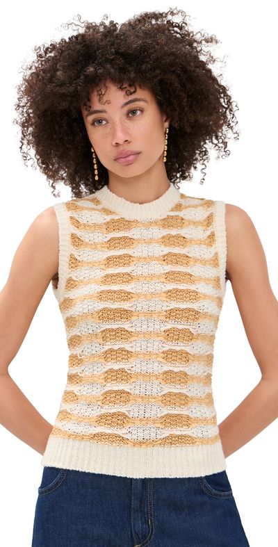 Ulla Johnson Ulla Johnson Patrizia Knit Top Beach