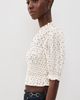 Ulla Johnson Ulla Johnson Rae Short Sleeve Cotton Top Blanc - 4