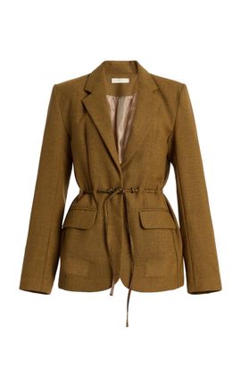 Ulla Johnson Ulla Johnson Riley Belted RecycledWool Blazer