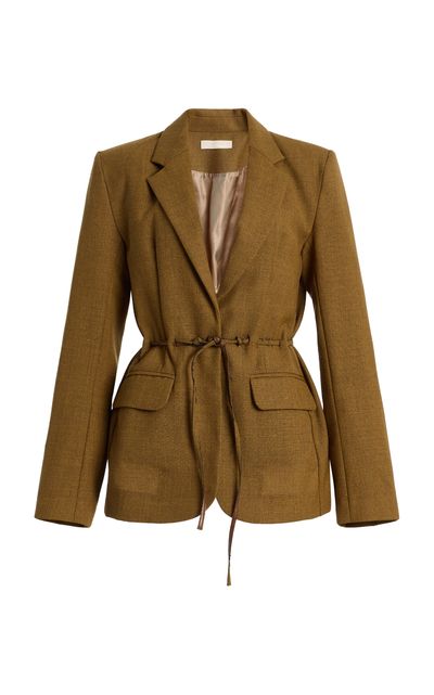 Ulla Johnson Ulla Johnson Riley Belted RecycledWool Blazer