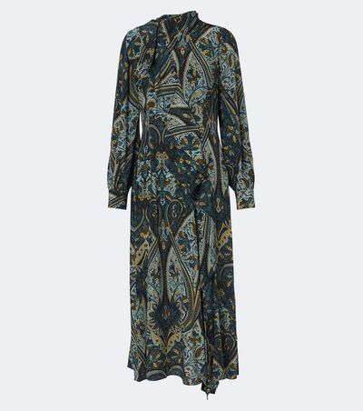 Ulla Johnson Ulla Johnson Sabrina silk crêpe de chine midi dress