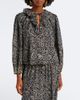Ulla Johnson Ulla Johnson Siena printed ruffled cotton-blend top - 2