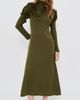 Ulla Johnson Ulla Johnson Solene Long Sleeve Jersey Dress Loden - 2