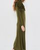 Ulla Johnson Ulla Johnson Solene Long Sleeve Jersey Dress Loden - 4
