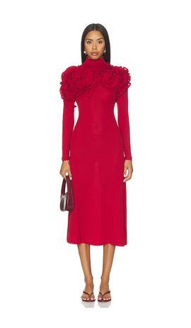 Ulla Johnson Ulla Johnson Solene Longsleeve Jersey Dress