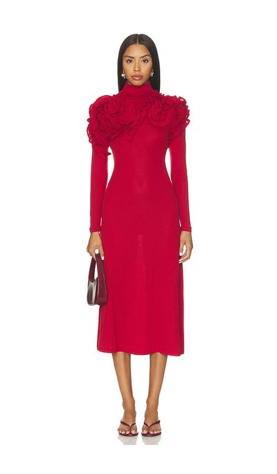 Ulla Johnson Ulla Johnson Solene Longsleeve Jersey Dress