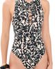 Ulla Johnson Ulla Johnson Solina Lace Up Maillot One Piece Mercury - 1