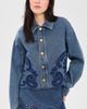 Ulla Johnson Ulla Johnson The Bobbi Denim Eyelet Jacket River - 2