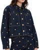 Ulla Johnson Ulla Johnson The Bobbi Embellished Denim Jacket Embellished Tigris - 1