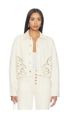 Ulla Johnson Ulla Johnson The Bobbi Jacket With Eyelet