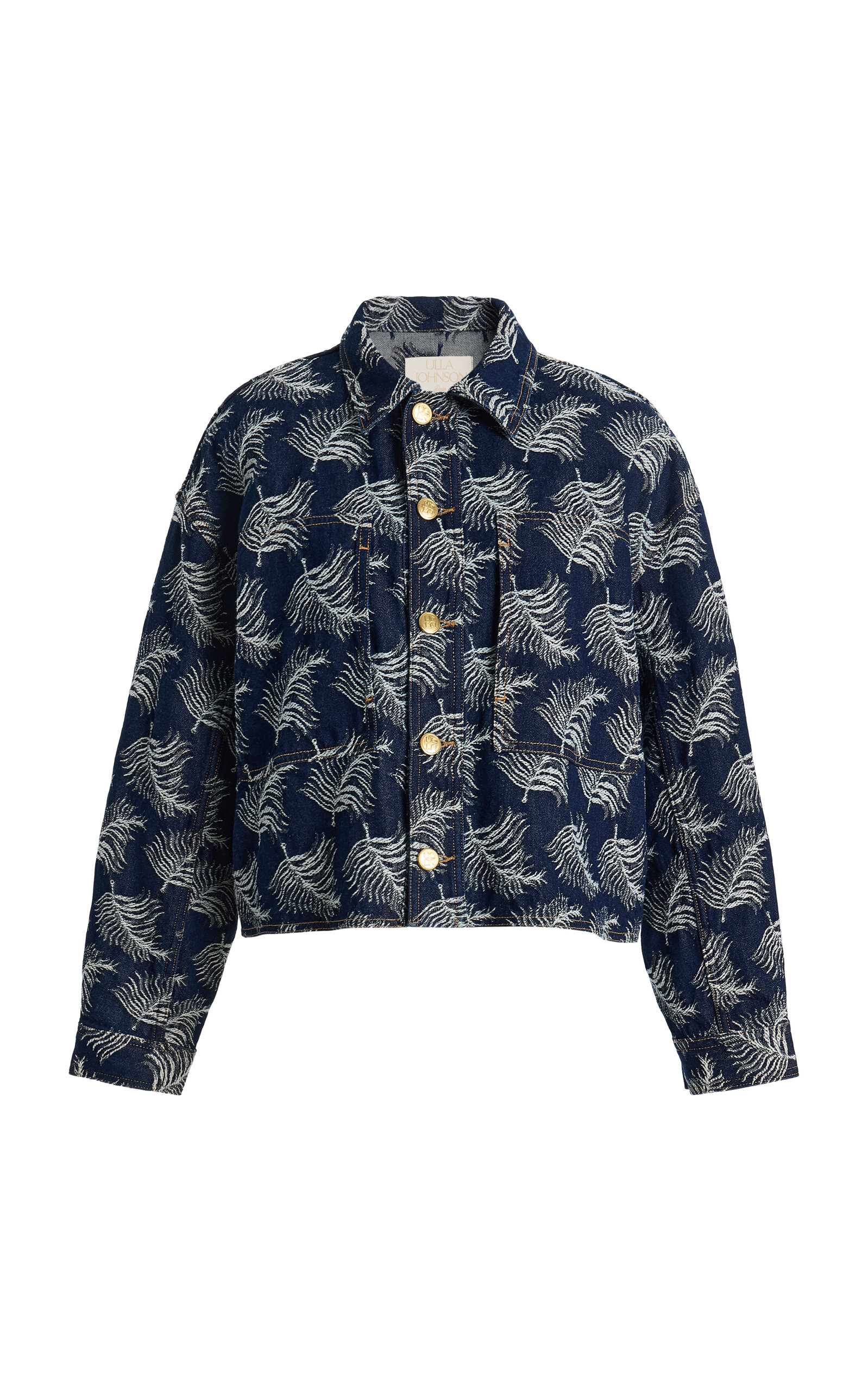 Ulla Johnson Ulla Johnson The Bobbi Jacquard Denim Jacket