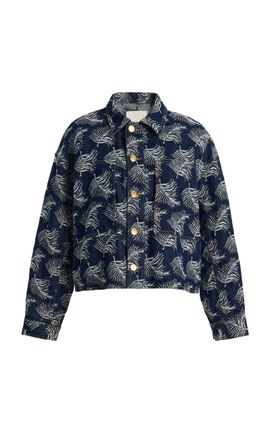 Ulla Johnson Ulla Johnson The Bobbi Jacquard Denim Jacket