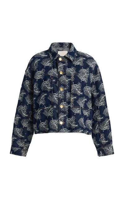 Ulla Johnson Ulla Johnson The Bobbi Jacquard Denim Jacket