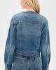 Ulla Johnson Ulla Johnson The Briar Collarless Denim Jacket Danube - 3