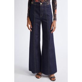 Ulla Johnson Ulla Johnson The Delphine High Waist Wide Leg Jeans