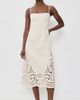 Ulla Johnson Ulla Johnson The Jane Eyelet Denim Dress Cowrie - 2