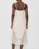 Ulla Johnson Ulla Johnson The Jane Eyelet Denim Dress Cowrie - 3