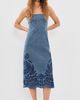 Ulla Johnson Ulla Johnson The Jane Eyelet Denim Dress River - 2