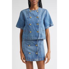 Ulla Johnson Ulla Johnson The Serge Double Breasted Denim Shirt