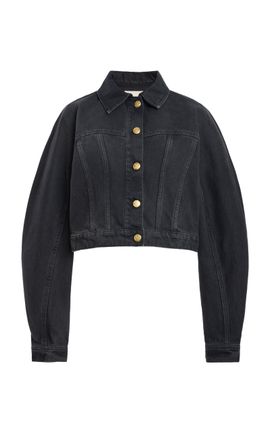 Ulla Johnson Ulla Johnson The Val Crop Denim Jacket