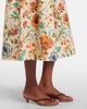 Ulla Johnson Ulla Johnson Theodora floral cotton midi skirt - 4