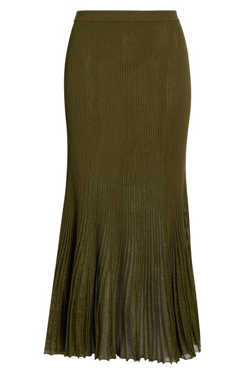 Ulla Johnson Ulla Johnson Vera Metallic Pleated Midi Skirt