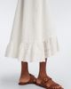 Ulla Johnson Ulla Johnson Violetta broderie anglaise midi skirt - 4