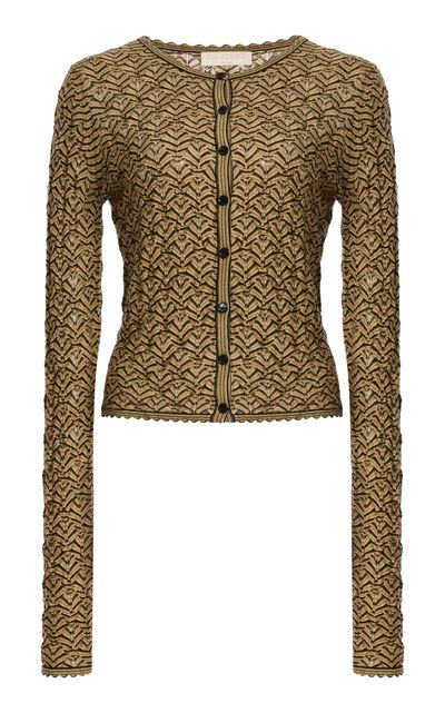 Ulla Johnson Ulla Johnson Vivienne Patterned MerinoWool Cardigan