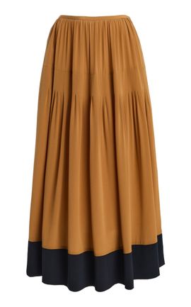 Ulla Johnson Ulla Johnson Yvette MidRise Silk Midi Skirt