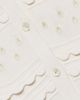 Ulla Johnson Women's Abriana Eyelet Cropped Cardigan - 7