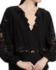 Ulla Johnson Women's Adonis Silk Puff-Sleeve Blouse - 6
