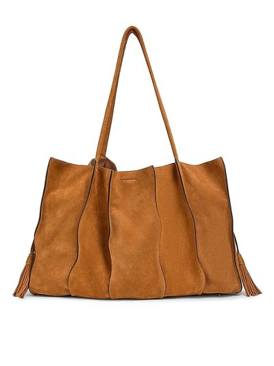Ulla Johnson Women's Adria Large Paneled Suede Tote Bag