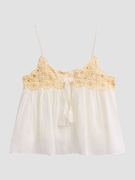Ulla Johnson Women's Alessia Cotton Cover-Up Top
