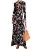 Ulla Johnson Women's Amari Floral Long-Sleeve Maxi Dress - 2