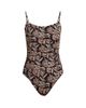 Ulla Johnson Women's Annine Printed One-Piece Swimsuit - 7