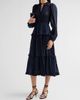 Ulla Johnson Women's Ardelle Clip Dot Cotton Midi-Dress - 4