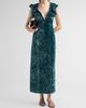 Ulla Johnson Women's Astra Crushed Velvet Column Maxi Dress - 2