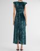 Ulla Johnson Women's Astra Crushed Velvet Column Maxi Dress - 3