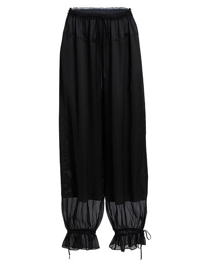 Ulla Johnson Women's Camile Silk Cinched Pants